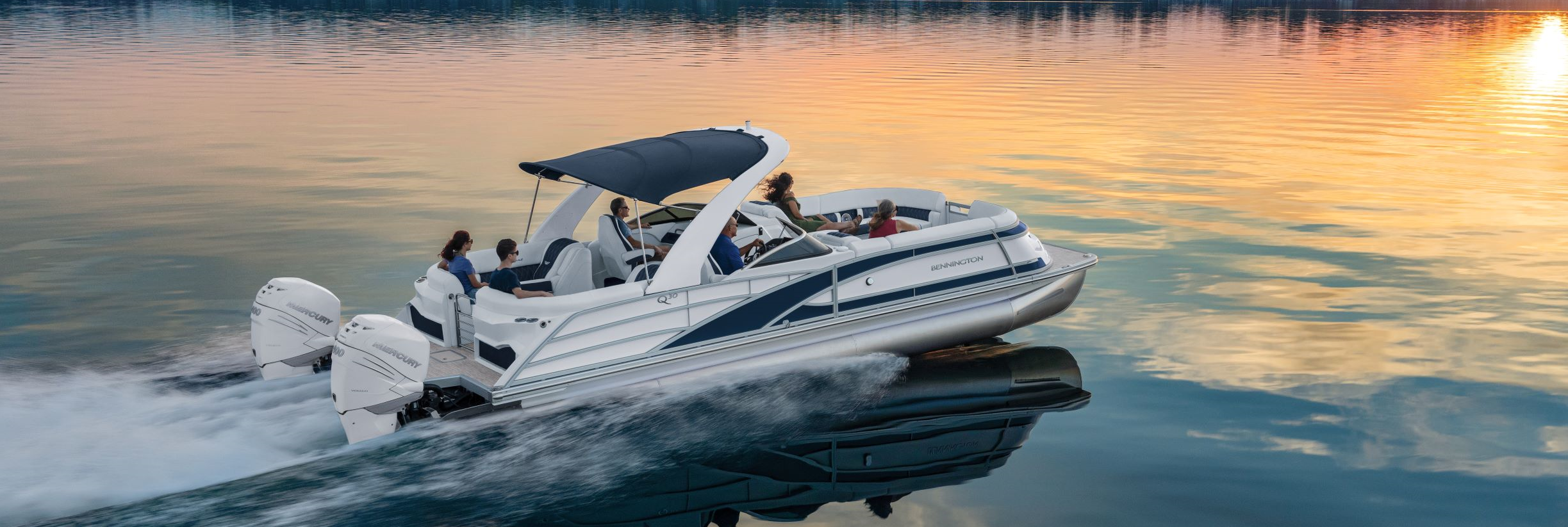 Bennington Pontoons for sale at Burt Lake Marina, Indian River, Michigan